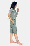 Sweetmoon Long T Shirt Nightdress - Green — thumbnail 3